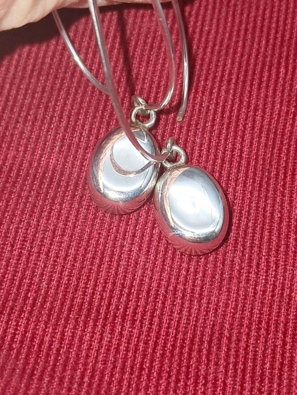 Sterling Silver 925 Silpada JUST DROPPING IN Long Dangle Threader Earrings W0821 - Picture 7 of 8